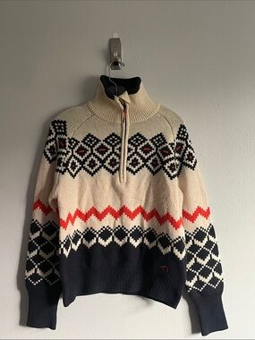 Kari Traa Agnes Knit Sweater Size Large